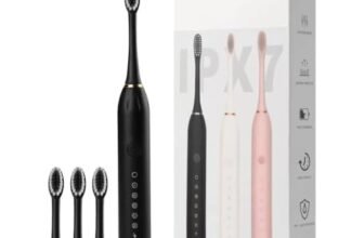 Multicolor Plastic Standard Toothbrush – Battery Powered Vibrating Clean, 1 Count – Durable Lightweight Design, Comfortable Grip, Soft Bristles, Ideal for Daily Oral Care, Travel Friendly