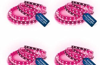 Crompton 5 Meter Strip Light Pink 300 LEDs (Pack of 4) (Without Driver)