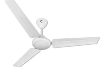 CG Elite Air |BLDC Fan | 5 Star ceiling Fan | Energy efficient | Electricity bill saving upto 60% | 2+3 Year product warranty | 1200mm | Double ball bearing | 3 Blade Ceiling Fan (White)