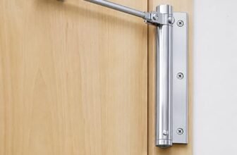 Automatic Door Closer, Heavy Duty Adjustable Spring-Loaded Door Closer with Allen Key & Screws, Self Closing for Residential, Commercial, Storm, Interior & Screen Doors’