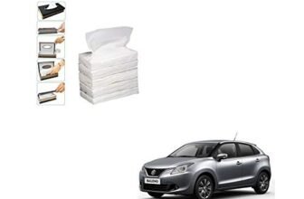 Kozdiko Tissue Paper Refiller for Dispenser Box Set of 5 with 200 Sheets(100 Pulls) in Each for Cars and Homes