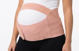 Mee Mee Maternity Corset Belt | stretchable | lightweight support band for pregnancy & postpartum | Helps relieve back pain | improve posture | soft skin-friendly fit in pink