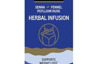 TE-A-ME Senna Fennel Psyllium Husk Herbal Infusion, 25 Bags | Supports Weight Management