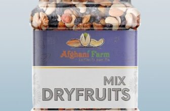 AFGHANI FARM Mixed Nuts & Dry Fruits – Daily Nutrition Boost | Almonds, Apricots, Cashews, Figs, Pistachios, Raisins, Dates, Apricots(1 x 1000 g)