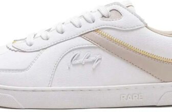 RARE RABBIT RARE RABBIT CURV WHITE Microfiber SNEAKER Sneakers For Men(White , 10)