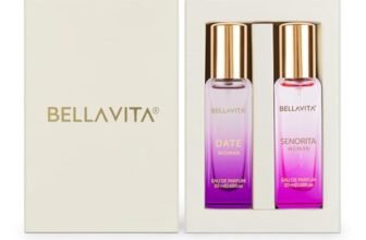 Bella Vita Luxury Date & Senorita Women Long Lasting | Perfume for Woman | Gifts for Woman | EDP 2x20ml | Jasmine, Vanilla, Lotus & Musk | Floral, Fruity & Woody