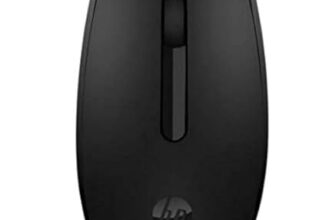HP M10 Wired USB Mouse with 3 Buttons High Definition 1000DPI Optical Tracking and Ambidextrous Design