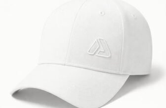 Aprodo Adjustable Cap for Men & Women | Lightweight Breathable Unisex Hat for Sun Protection | Ideal Headwear for Workout, Travel, Outdoor Activities & Sports | One Size Fits for All (White)