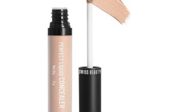 Swiss Beauty Liquid Light Weight Concealer With Full Coverage |Easily Blendable Concealer For Face Makeup With Matte Finish | Shade- Clair Moyen, 6g