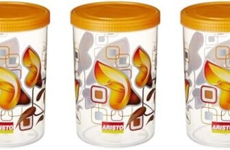 Aristo Storewell203 Plastic Storage Container- 1950 ML (3 pcs Set) (12.9(D) x 19cm)