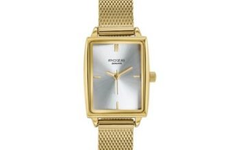 Sonata Poze 8 Quartz Analog Watch and Jewellery Combo for Women with Silver Dial & IPG Mesh Strap – SP80174YM01WF