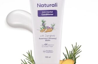 Naturali Anti-Hairfall Conditioner with Rosemary, Korean Ginseng & Biotin | Proven 3x Lesser Breakage from 1st Use | Promotes Hair Growth | Sulphate & Paraben Free Everyday Conditioner For Women & Men | Conditioner 100ml