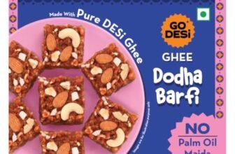 GO DESi Dodha Barfi – 180 grams | With Pure DESi Ghee | No Palm Oil | Indian Sweets