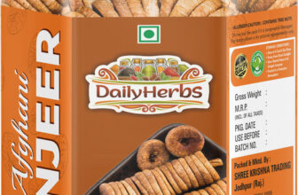DAILYHERBS Dry fruits Afghani Anjeer Afghanistan Anjir Figs(1 x 250 g)