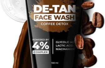BEARDO De-Tan Glycolic & Latic Acid, Niacinamide & Coffee Tan removal Exfoliates Men Face Wash(100 ml)