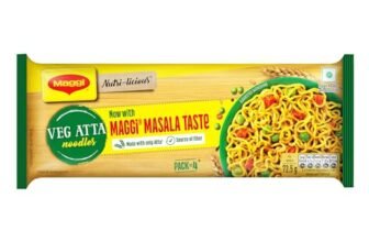 MAGGI Veg Atta Noodles with MAGGI Masala Taste, Made with ONLY ATTA, 290g
