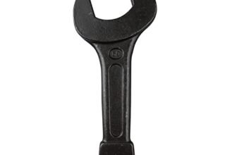 Eastman Slogging Spanners Wrench with 46mm Open End & Ring End Chrome Vanadium Steel Auto-Black Finish Wrench for Removing Very Tight Nuts and Bolts (E-2081)