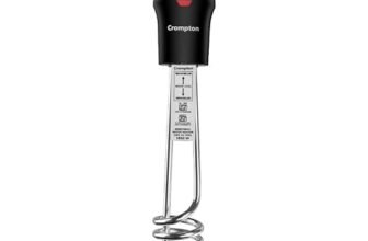 Crompton 1500W Superfast heating Immersion Rod| 100% Shock Proof| IP 68 Protection| Anti-corrosive coating| 2 Yrs Warranty| Energy Saving| Powerful Heating Element| Bucket Hook