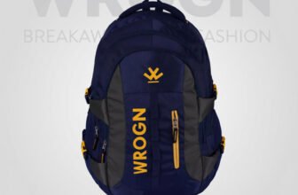 WROGN 3 Compartments unisex backpack fits upto 16 Inches laptop/college bag/school bag 45 L Laptop Backpack(Blue)