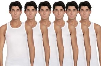 Pepe Jeans Men’s Solid 100% Cotton Regular Fit Innerwear Vest