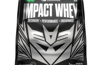 Bigmuscles Nutrition Impact Whey Protein Isolate & Concentrate [1.035kg, Rich Chocolate] | 24g Protein | ProHydrolase Enzyme Technology | Powered By Stevia | 3rd Party Tested