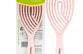 Midazzle Premium 3D Detangling Hair Brush for Women & Men- Anti Hair Fall Comb for Curly, Wavy & Straight Hair | Hair Straightening Brush, Wet & Dry Styling Brush | Scalp Massager, Frizz Control & Tangle Free Grooming Brush (MIHB0014) Assorted