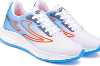 NOBELITE Premium Sports ,Gym, Trending, Stylish Casuals For Men(White, Blue , 6)