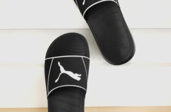 PUMA Men Popcat 20 Shower RES Slides(Black , 10)