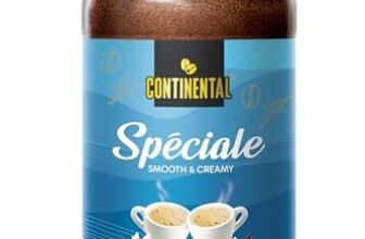 Continental Speciale | Vanilla Flavoured Coffee | 50 gm Jar | Makes 25 Cups | Instant flavored Coffee for both Hot & Cold Coffee | Medium Roast