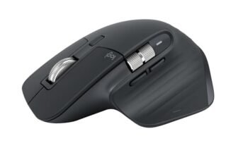 Logitech MX Master 3S Bluetooth Edition Wireless Mouse, No USB Receiver – Ultra-Fast Scrolling, Ergo, 8K DPI, Track on Glass, Quiet Clicks, Works with Apple Mac, Windows PC, Linux, Chrome – Graphite