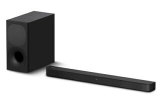 Sony HT-S400 2.1ch soundbar with Powerful Wireless subwoofer, S-Force PRO Front Surround Sound and Dolby Digital (330W, Wireless Connectivity, Bluetooth)
