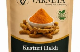 VARNEYA Naturals Kasturi Haldi 100g| Wild Turmeric (Curcuma Aromatica) | Pure Organic Raw Herbal | Premium Quality
