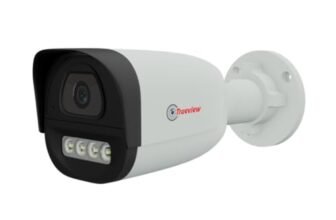 Trueview 2MP Dual Light HD Bullet Wired CCTV Camera with Built-in Mic | Works with DVR (TVI/AHD/CVI/CVBS) | All Time Color Vision, 3.6mm Lens, 20M IR, 15M White LED | H.265 | IP66 Waterproof