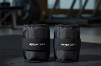 Amazon Basics Professional Canvas Ankle Weight, 2 KG, Set of 2, Ankle Weight