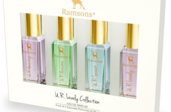 RAMSONS U. R. Lovely Exquisite Perfume Giftset Pack of 4 (20ml x 4) Eau de Parfum  –  80 ml(For Women)