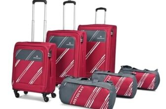 Aristocrat Hexa Active Set of 6 (3 Trolley Bags & 3 Duffle Bags) Luggage
