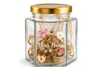ORYX TREND Mystery Box Jar Includes Earrings, Necklace, Rings, Bracelets & Cute Hair Accessories Rakhi Gifts for Sisters Ideal Gifting for Women & Girl (3 Items)