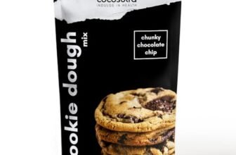 Cocosutra Chunky Chocolate Chip – Cookie Dough Mix | Makes 12 Cookies | Instant Baking Mix | Natural Ingredients | Easy 3-Step Recipe – Whisk, Scoop & Bake | 220g