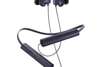 Lava Probuds Xscape 13°Neckband, 70H Battery, 3 EQ Modes with Button for Music Lovers, Dual Pair, Fast Charge in 10 min, Magnetic Buds, 45ms Latency, Built in mic Earphones (Blue)