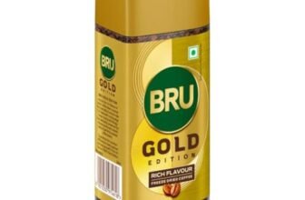 Bru Gold Edition | Premium Freeze Dried Coffee | Experience Intense Coffee Taste | Aromatic Instant Coffee | 55g