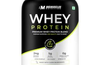 Whey Protein (Rich Chocolate, 1kg) | 24g Protein & 10g EAA | Protein Powder Powered By Xymore Tech.| No Artifical Flavour or Sweetener