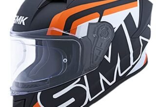 SMK Stellar Sports Stage Full FACE Helmet with PINLOCK Fited (MA217)-XL