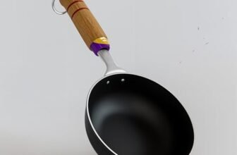 Add2Cart Pre-Seasoned Tadka Pan, Compatible with Gas | Toxin-Free, Chemical Coating-Free, 100% Pure (Wooden, 500ML)