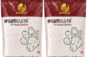 Foodie Puppies Dog Biscuits – (2Kg) Milk Flavor Bone-Shape Oven Baked Treats with Crunchy Texture | Healthy, Nutritious Pet Snacks for Training, Dental Care & Daily Use | All Dog Breeds & Sizes