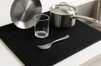 AERYS 38 x 51 cm Dish Dry Mat | Microfiber Home Drying Reversible Mat | Kitchen Absorbent Mats for Kitchen, Home, Office and Laundry | (1, 38 x 51 cm)