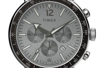 TIMEX TW2W47400UJ Waterburry Round 43mm Silver Dial Analog Watch  – For Men