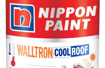 Nippon Paint Walltron Summer Cool Roof White Emulsion Wall Paint(20 L)