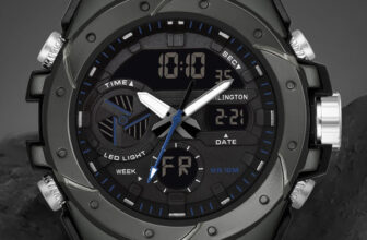 Carlington CT 9140 Blue Endurance Series Analog-Digital Watch  – For Men
