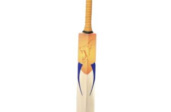 playR x Chennai Super Kings English Willow Bat, Premium Handcrafted CSK Cricket Bat for Power Shots, Durable, Lightweight for Training, Casual, Club Matches & All Season – Size 6