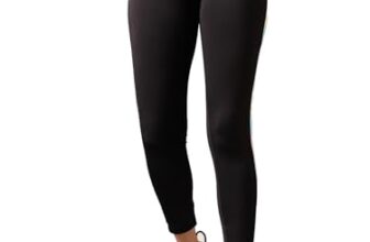 Clovia Women’s Activewear Ankle Length Tights (AB0043H13_Black_L)